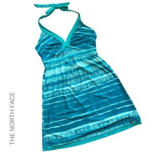 NORTH FACE | NWOT WOMEN’S ECHO LAKE HALTER DRESS | SIZE: MEDIUM